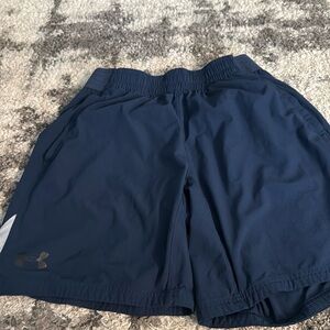 Under armour blue shorts